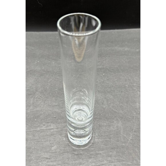 Vintage Swedish Bergdala Glasbruk Scandinavian Glass Vase Air Bubble Base - Picture 5 of 9